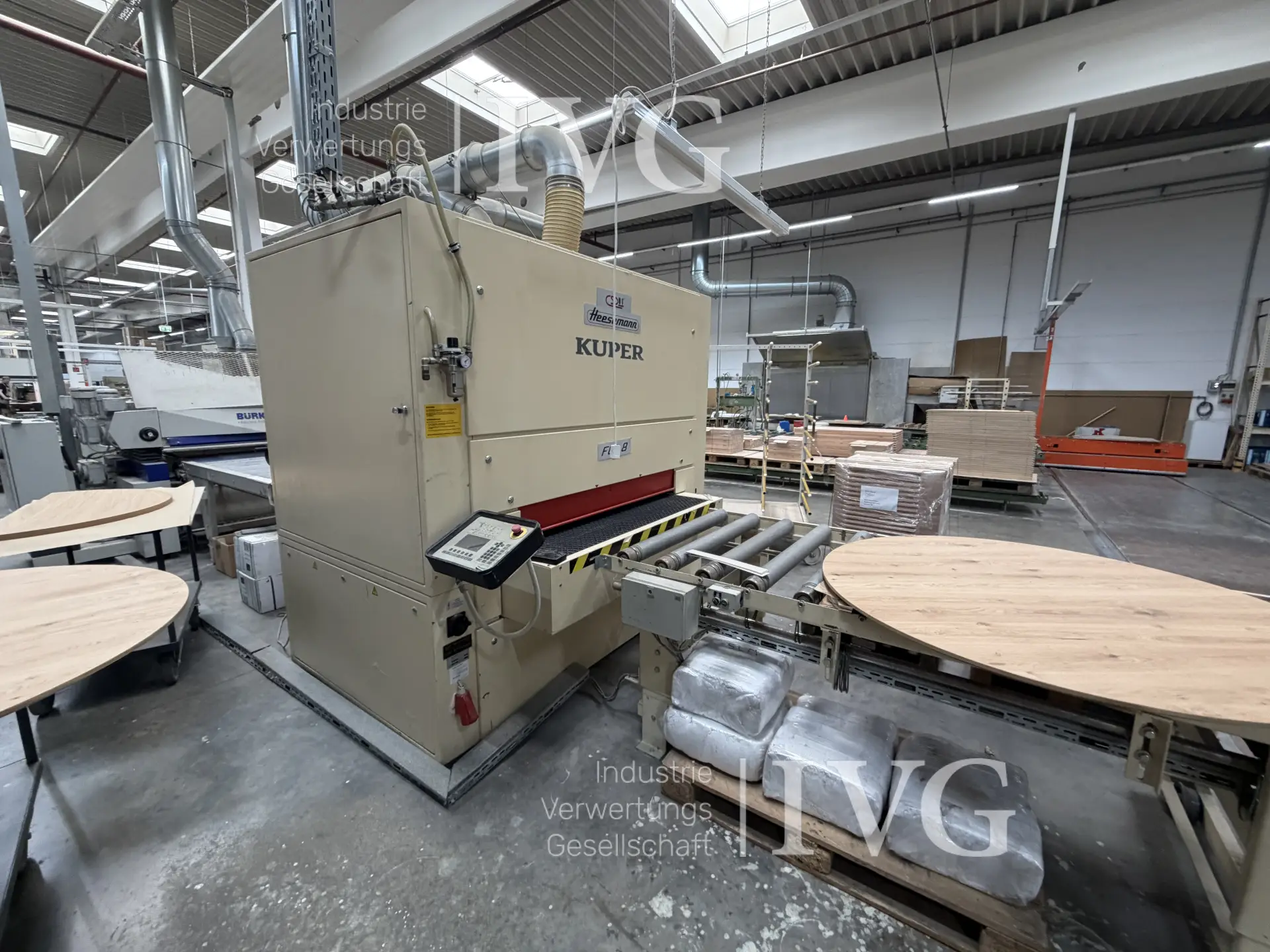 Breitbandschleifmaschine HEESEMANN FGA 8